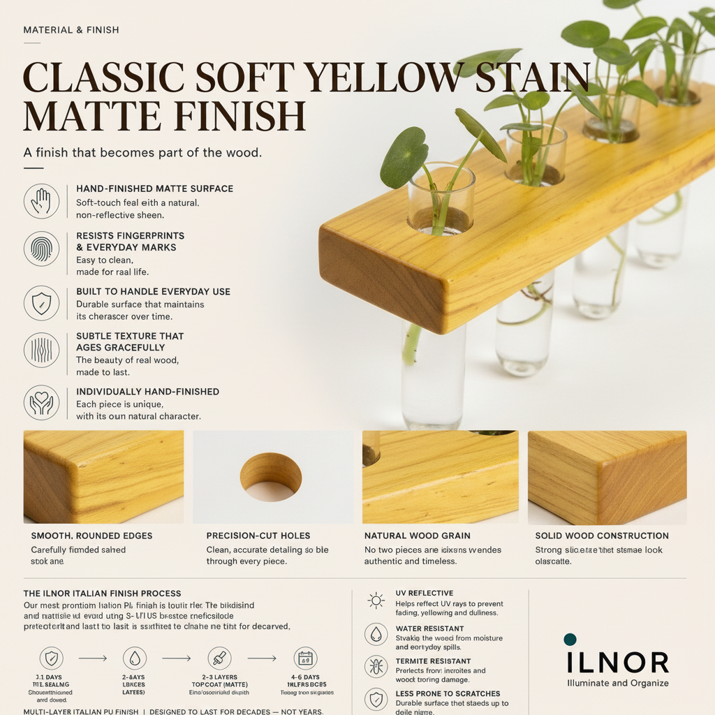 Material & Finish